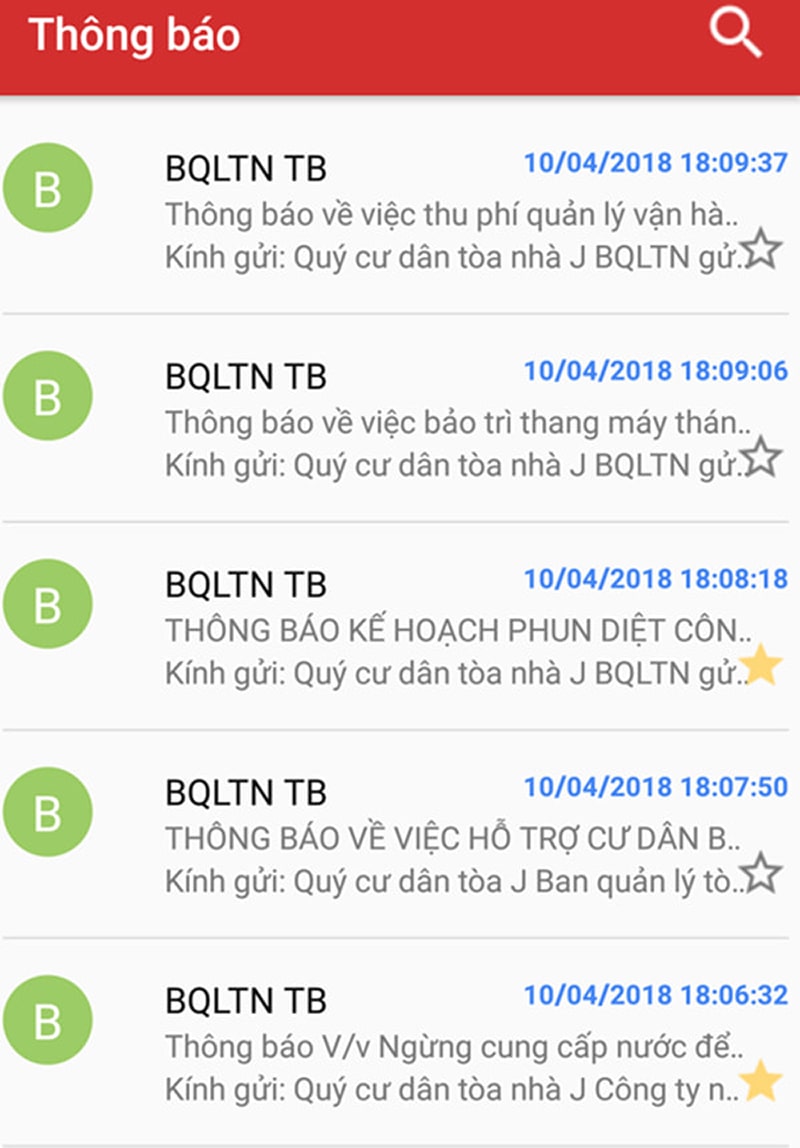 BeeHome gửi thông báo đến các cư dân một cách dễ dàng, đồng bộ