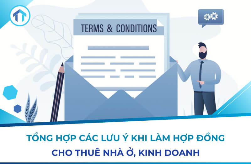 Những lưu ý khi làm hợp đồng cho thuê nhà ở, kinh doanh