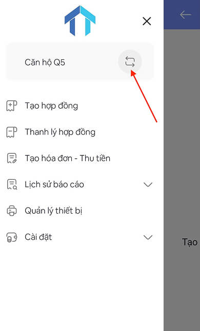 Chọn biểu tượng như trên hình