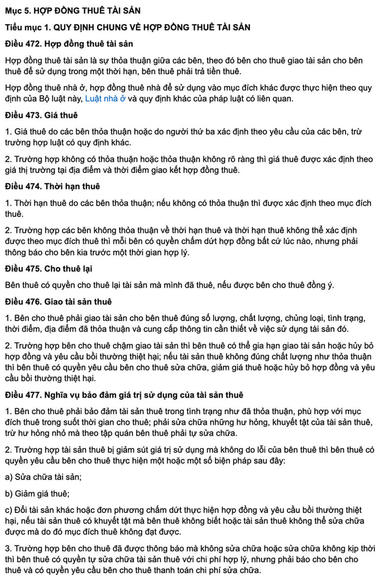 Quyền & nghĩa vụ của chủ trọ và người thuê nhà Quyền & nghĩa vụ của chủ trọ và người thuê nhà