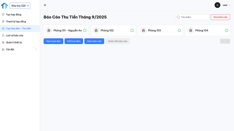 Giao diện phần mềm Quản Lý Tài Sản chuyên nghiệp Giao diện phần mềm Quản Lý Tài Sản chuyên nghiệp